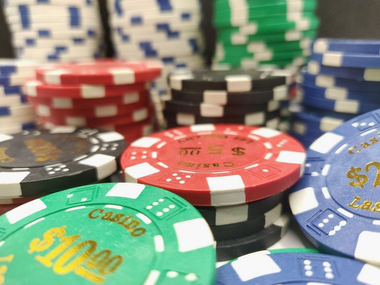 Decorative fan-money chips used for offline entertainment
